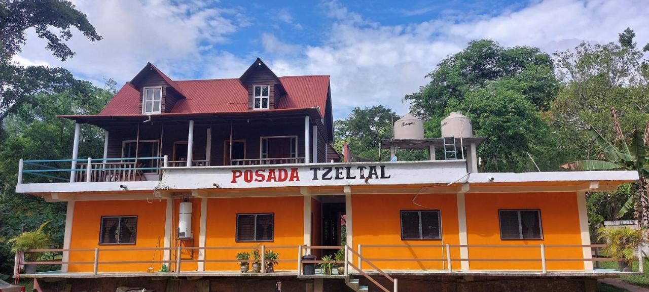 Posada Tzeltal Arroyo Agua Azul Exterior photo